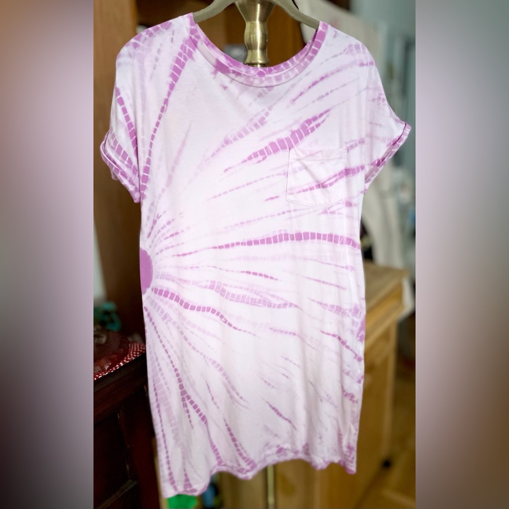 Comfy 100% cotton t-shirt dress